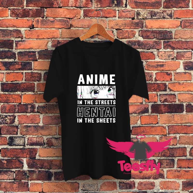 Anime In The Streets Graphic T Shirt