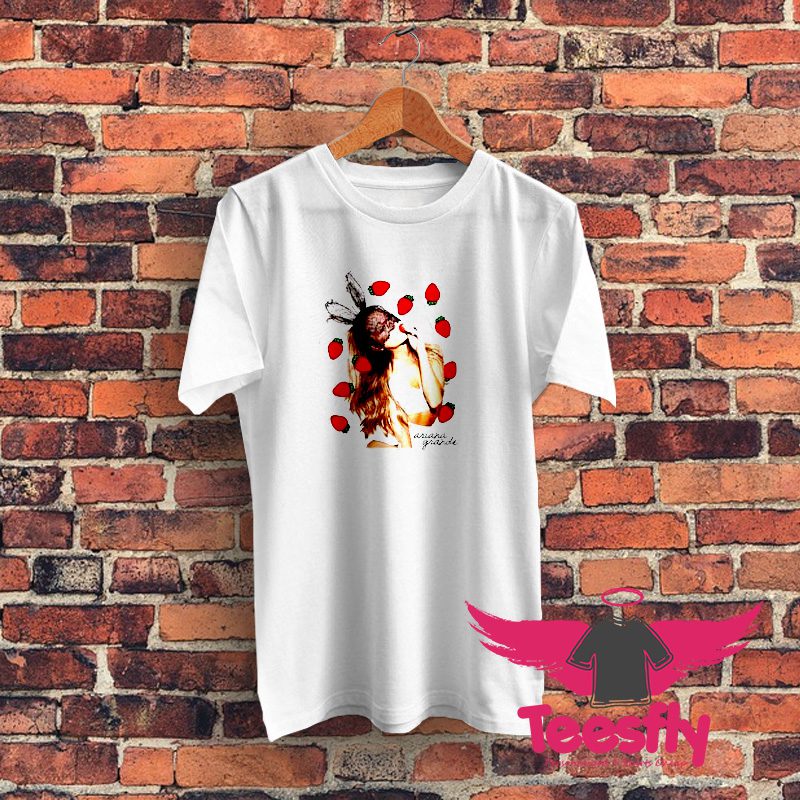 Ariana Grande Strawberry Graphic T Shirt