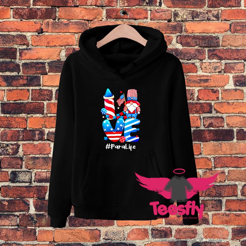 Awesome Love Para Life Gnome Hoodie