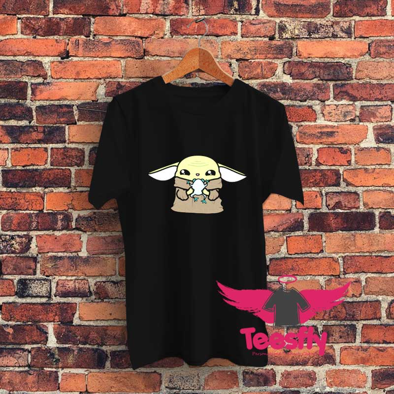 Baby Yoda Inspired Graphic T Shirt