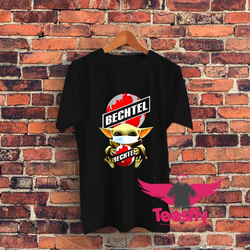 Baby Yoda Mask Bechtel Graphic T Shirt