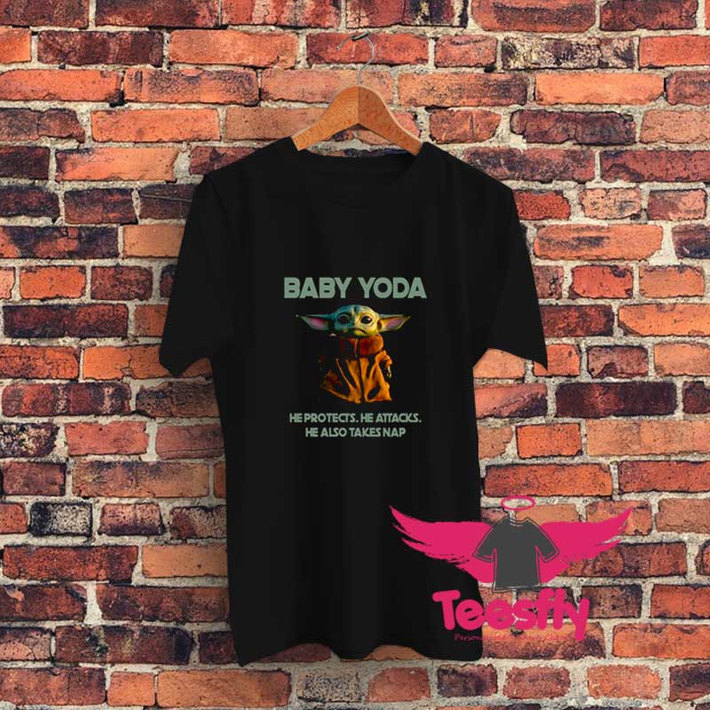 Baby Yoda The Mandalorian Star Wars Graphic T Shirt