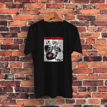 Bad Religion Bomb Rider Graphic T Shirt