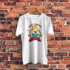 Bart Simpson Radical Dude Cartoon Graphic T Shirt