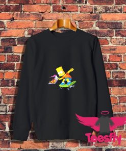 Bart Simpson Skate Sweatshirt 1