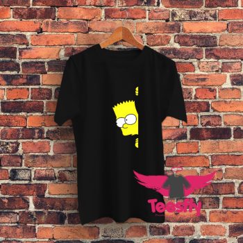 Bart The Simpsons Lovers Movie Graphic T Shirt