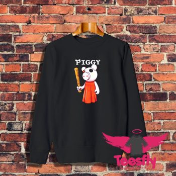 Baseball Bat Piggy Character Sweatshirt 1