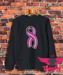 Baseball Pink Ribbon Sweatshirt 1
