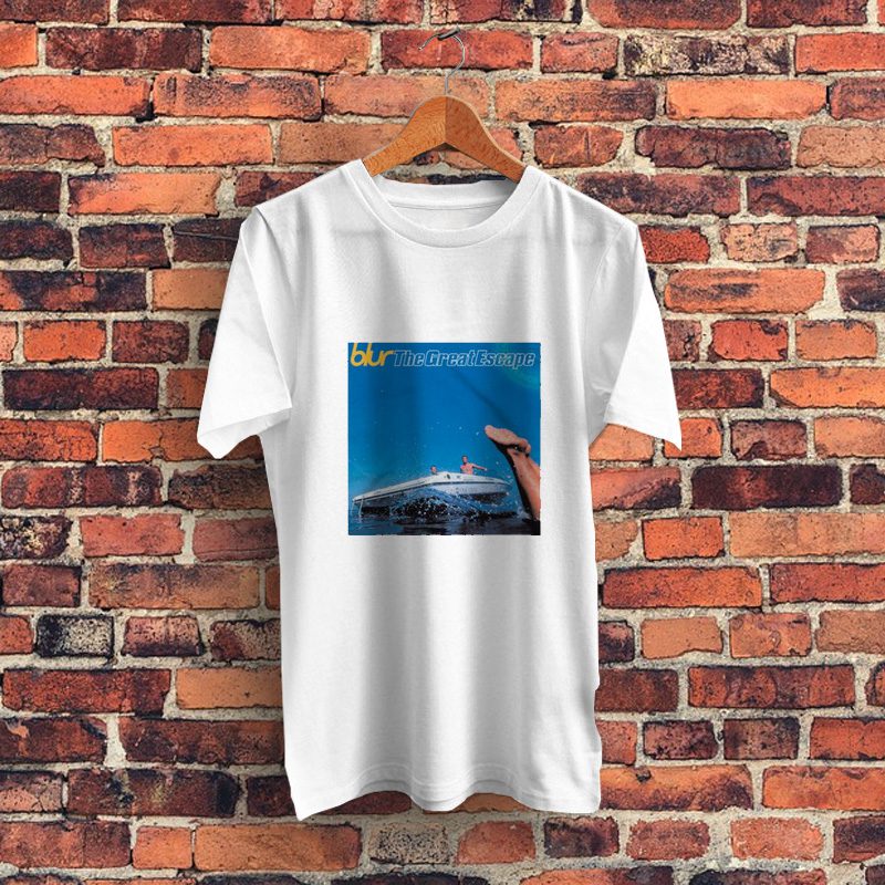 Blur The Great Escape Song Graphic T Shirt