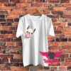 Bubble Gum Sneaky Llama in Green Graphic T Shirt