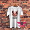 Cool Cat Meow Meow Kill Me Now Graphic T Shirt