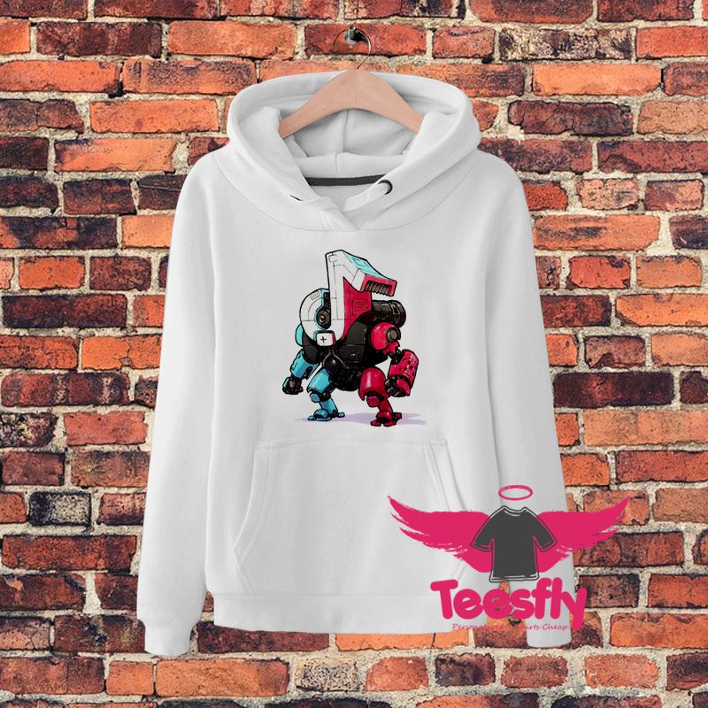 Cool Ticktock Robot Hoodie
