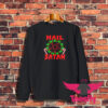 Hail Satan Christmas Sweatshirt 1