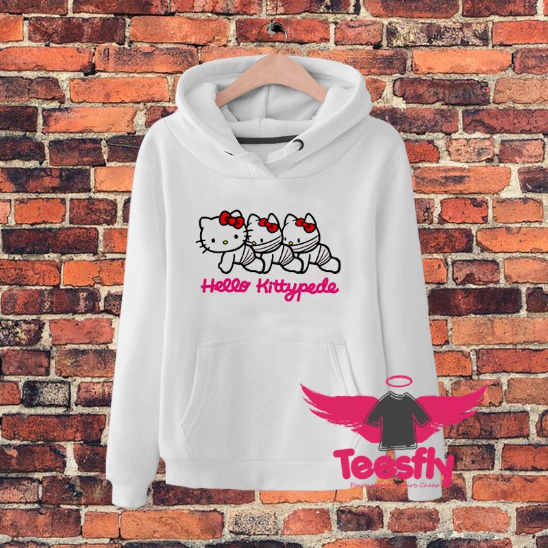 Hello Kittypede Parody Hoodie