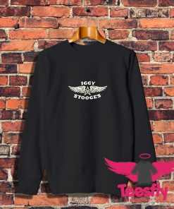 Iggy Pop The Stooges Wings Logo Sweatshirt 1