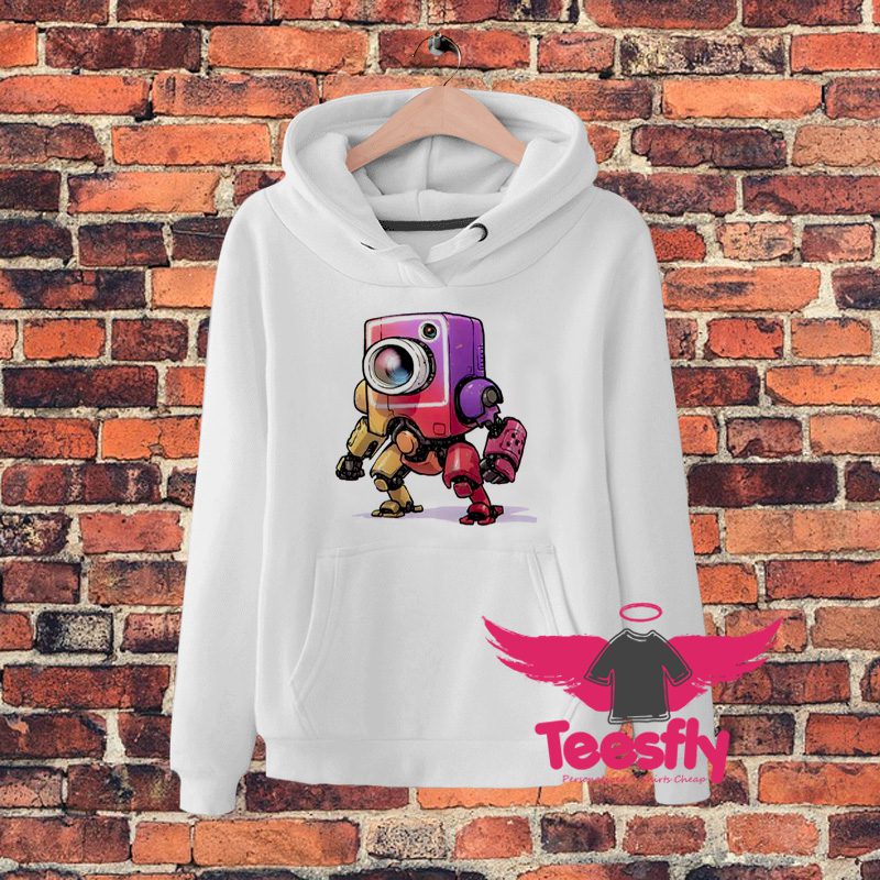 Instagram Robot Design Hoodie On Sale
