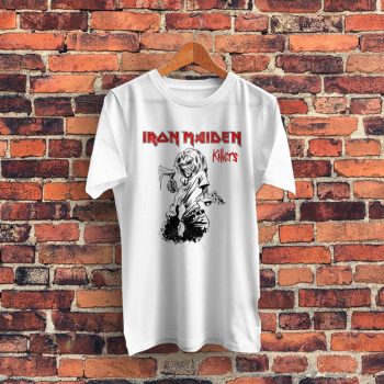 Iron Maiden Killers Band Graphic T Shirt