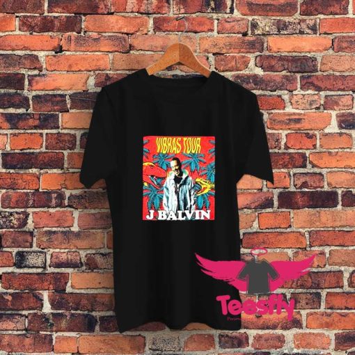 J Balvin Retro 80s Graphic T Shirt