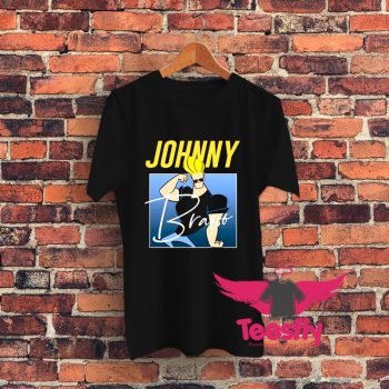 Johnny Bravo 90s Retro Cartoon Graphic T Shirt