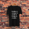 Kellin Jee Jack Gabe Justin Name Graphic T Shirt