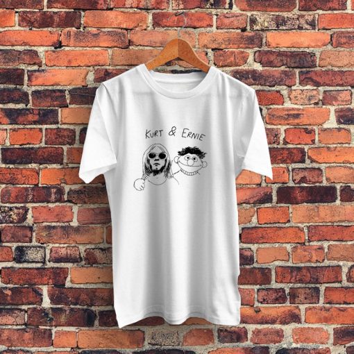 Kurt And Ernie Line Art Graphic T Shirt