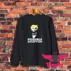 Lincoln Winking With Trump Hair Election Vote Republican Sweatshirt 1