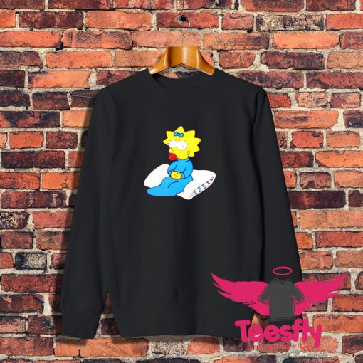 Maggie The Simpsons Sweatshirt 1