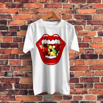 Mouth Pills Graphic T Shirt