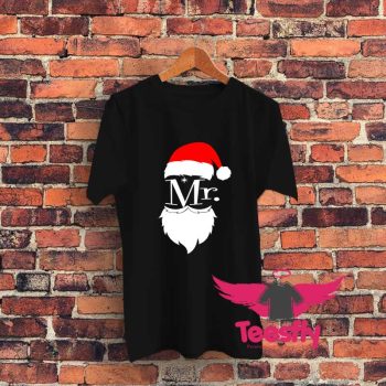 Mr And Mrs Claus Couples Graphic T Shirt