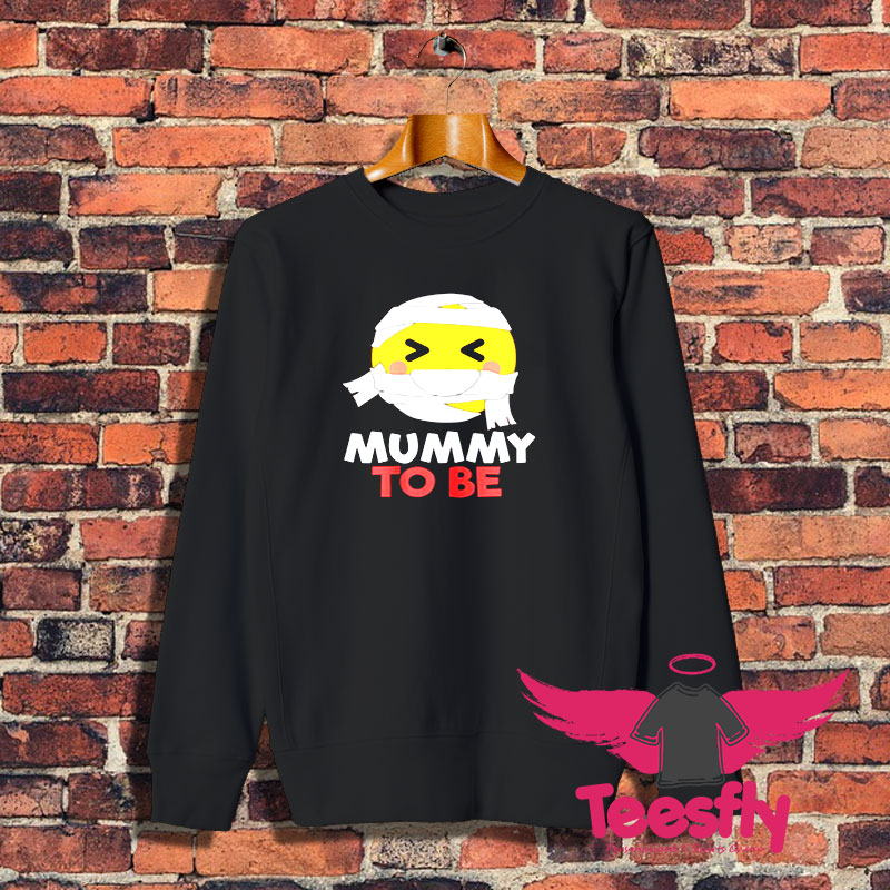 Mummy Emoji Pregnancy Sweatshirt 1