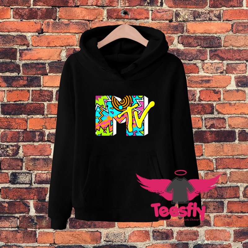 New Mtv Music Retro 90s Hoodie