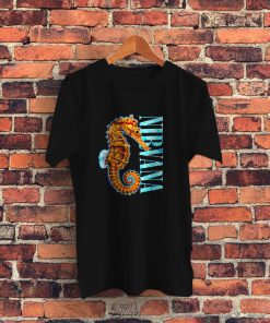 Nirvana Seahorse Graphic T Shirt