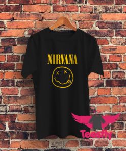 Nirvana Yellow Logo Graphic T Shirt