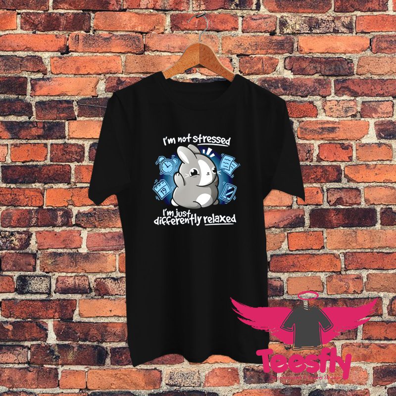 Not Streed Bunny Graphic T Shirt