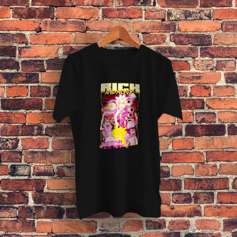 Official Rick and Morty Graphic T Shirt