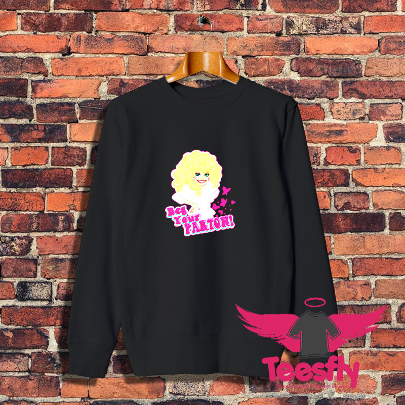 Parody Dolly Parton In The Style Of Barbie Sweatshirt 1