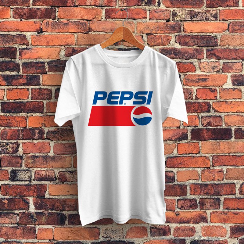 Pepsi Drink Logo Graphic T Shirt