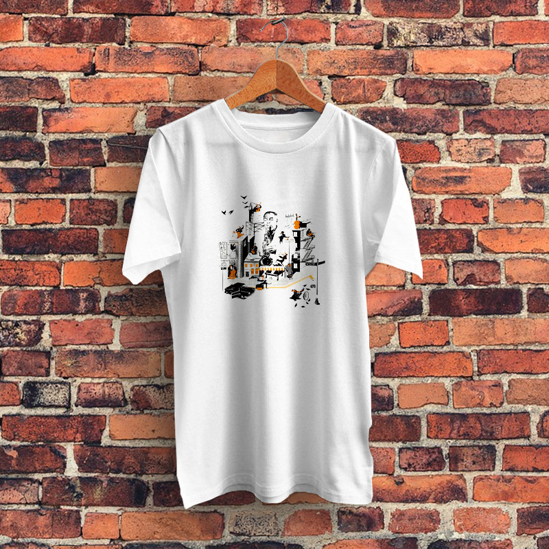Retro Charlie Parker Graphic T Shirt