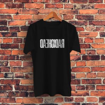 Retro Reverse Radiohead Graphic T Shirt