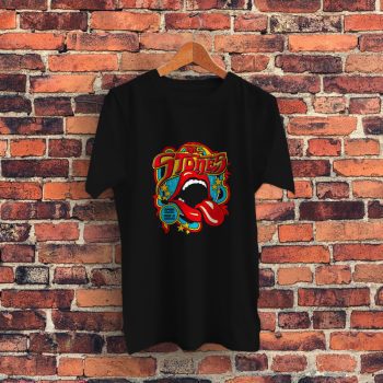 Rolling Stones Tongue Some Girls Graphic T Shirt