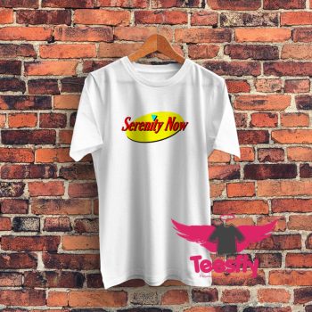 Serenity Now Seinfeld Graphic T Shirt