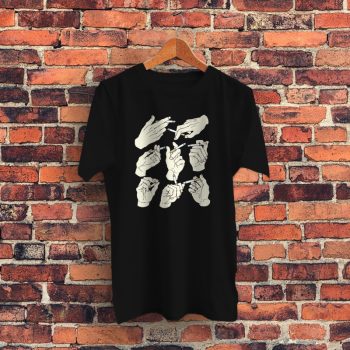 Smoking Style Graphic T Shirt