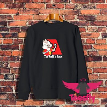 The World Is Yours Chip N Dale Sweatshirt 1