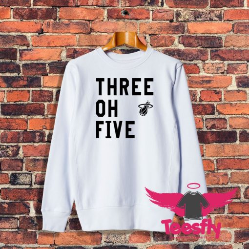 Three Oh Five Miami Heat Sweatshirt