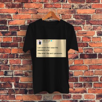 Tyler Joseph Tweet Twenty One Pilots Graphic T Shirt