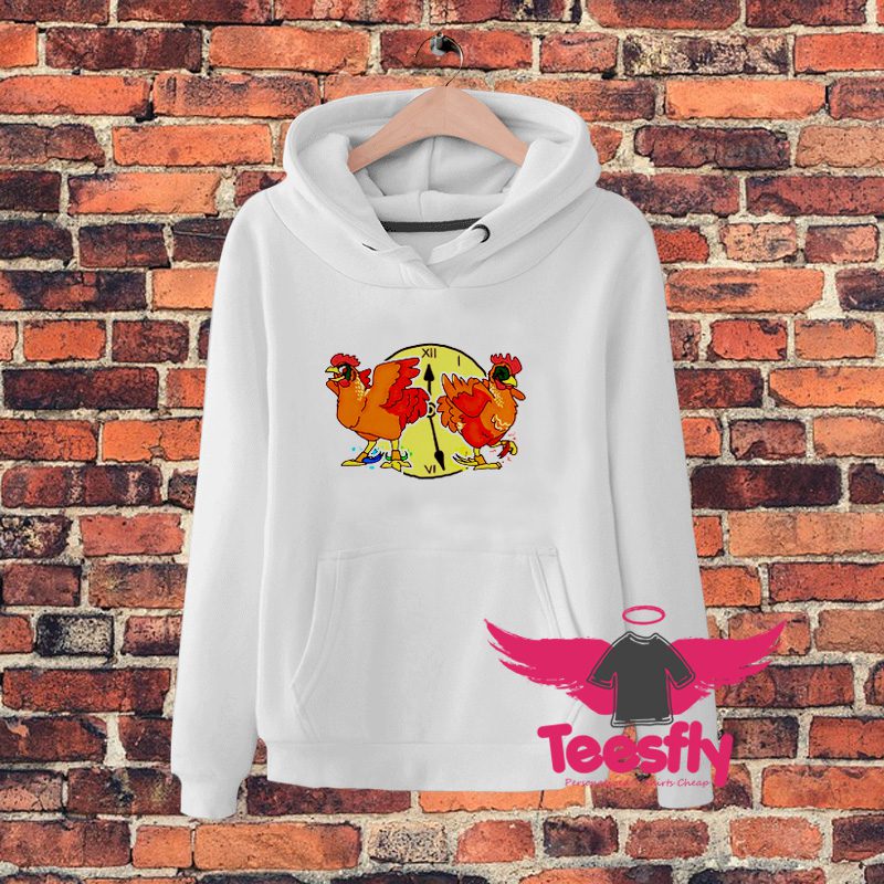 Vintage Acronix And Krux Chickens Hoodie