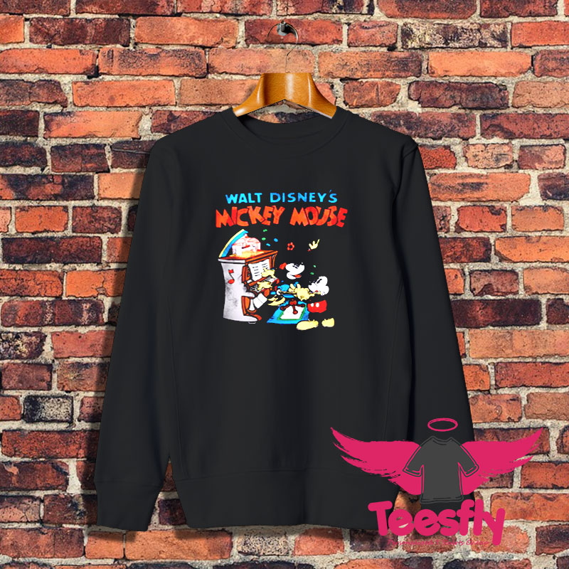 Vintage Minnie And Mickey Graphic Sweatshirt 1