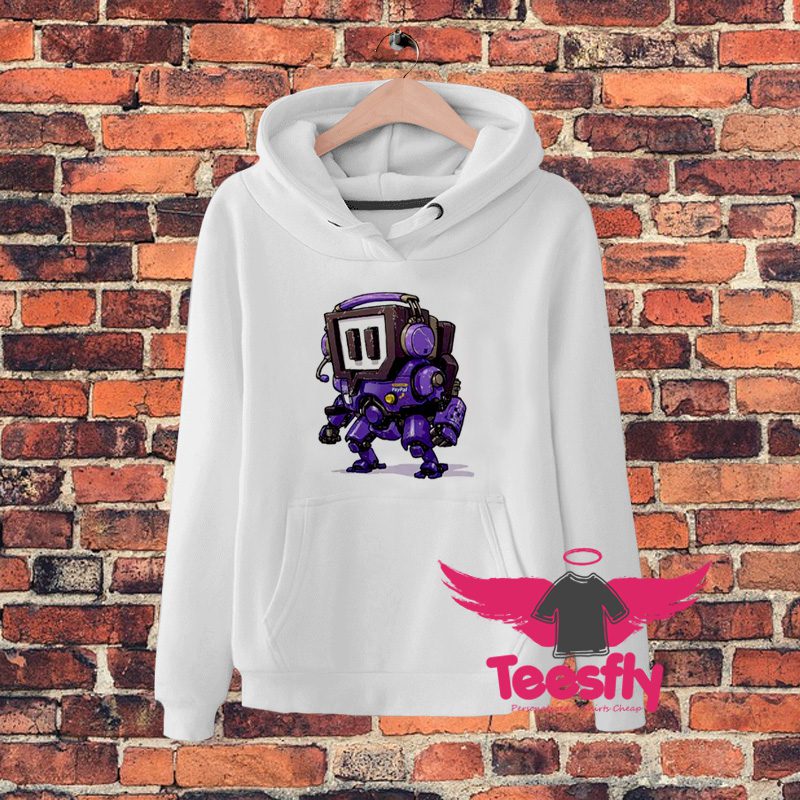 Vintage Twitch Robot Hoodie