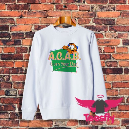 Vintage inspired ACAB Garfield Sweatshirt