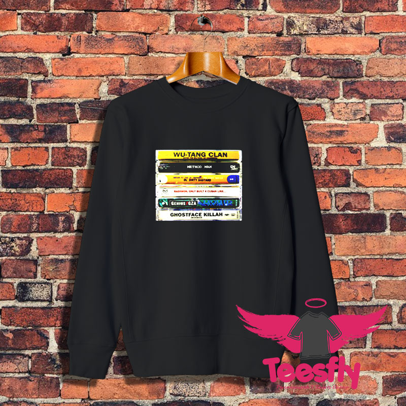 Wu Tang Clan Hip Hop Cassette Tape Sweatshirt 1